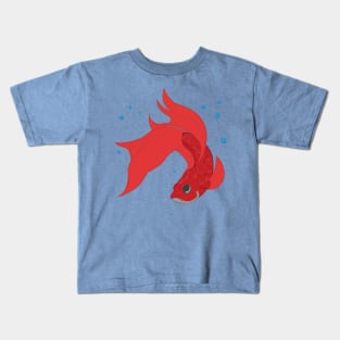 Betta Fish Kids T-Shirt